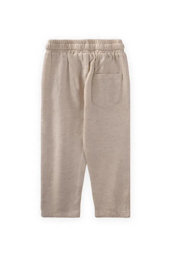 Keten Pantolon 1-7 Yaş Naturel