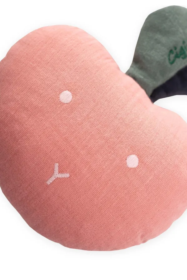 Müslin Çıngıraklı Elma Oyuncak Yavru Ağzı