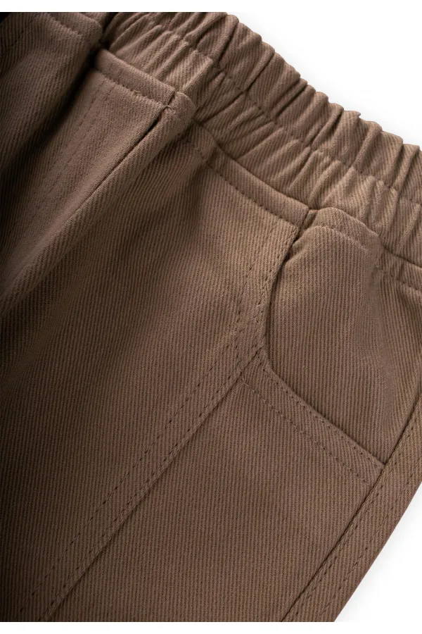 Gabardin Pantolon 2-7 Yaş Kahve