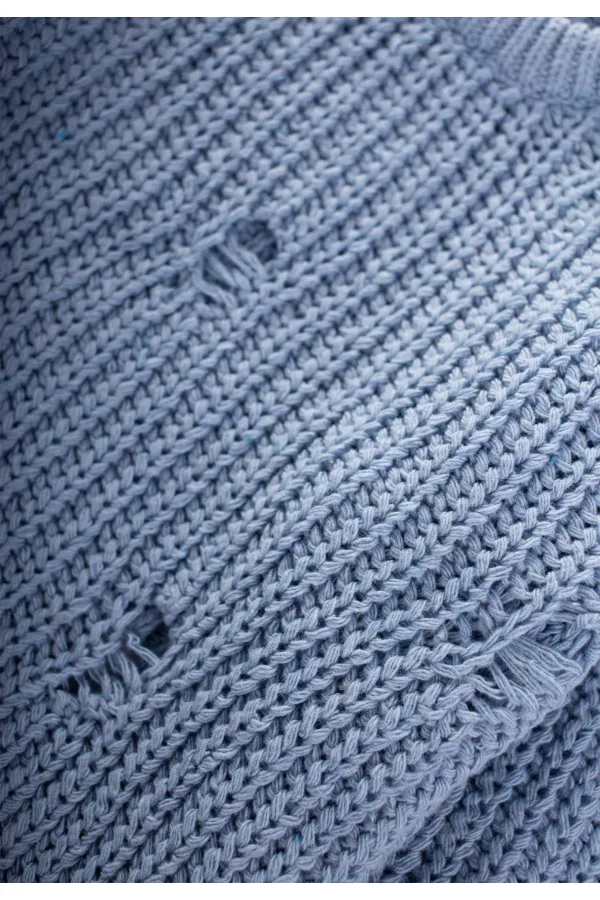 Selanik Knitwear Sweater 2-8 Years Old Blue