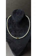 Pearl-studded Heart Detail Choker Necklace