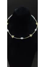 Collier pour femme orné d'un motif en forme d'étoile