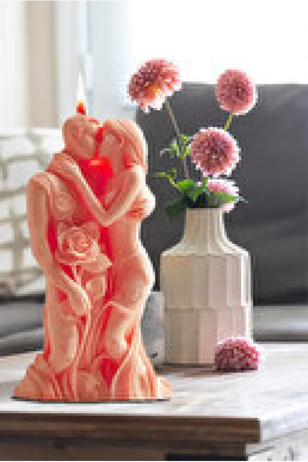 Amber Scented Love Invitation Candle