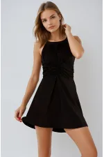 Maillot de bain short noir pour femme HZL26S-AR19211