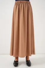 Women's Long Ayrobin Skirt 8050 - Camel