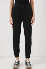 Pantalon de survêtement 55450 à trois fils - Noir