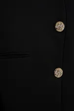 Women's Vest and Trousers Two-Piece Set 30086 - Black