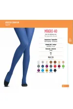 Penti 6-Pack Micro 40 Purple Violet Tights Color No: 77 HZL25-PNT40