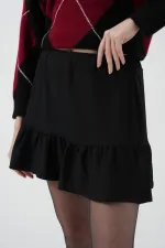 Jupe courte noire tricotée 1884