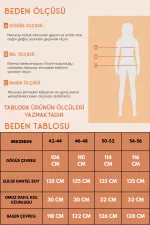 Kadın Saks Mavi Büyük Beden V Yaka Astarlı Dantel Detaylı Şık Abiye Elbise HZL26S-PR11071