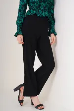 6543 Knitted Trousers - Black
