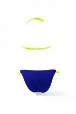 Girls' Pink and Navy Unicorn Themed Bikini Set HZL25S-LC19049