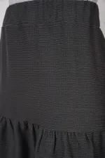 Jupe courte tricotée 1884 - Anthracite