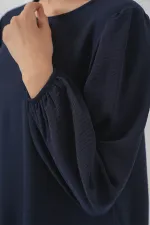 Ayrobin Tunic and Pants Set 6712 - Navy Blue