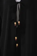 Women's Ayrobin Kimono Pants Two-Piece Set 6739 - Black