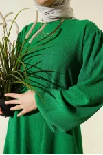 Ensemble tunique et pantalon vert pour femme (haut et bas) 6663