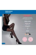 Lot de 6 collants noirs Penti Premium 20 deniers, couleur n° : 500 HZL25-PNT20