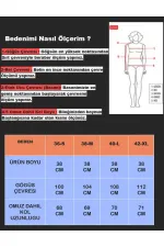 Kadın Buz Mavi Önden Bağlamalı Müslin Kumaş Crop Bluz HZL25S-DSB104071