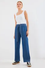 6469 Wide Leg Jeans - Dark Blue
