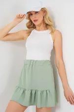 Jupe courte Ayrobin pour femme 8054 - Menthe