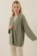 Kimono tricoté 5862 - Çağla