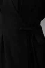 Women's Kimono Pants Fabric Set 30054 - Black