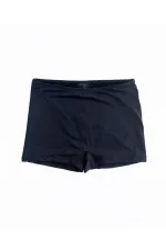 Tankini à motifs bleu marine et blanc pour femme avec short HZL25S-AR1801