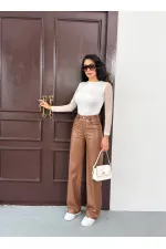 Kadın Beyaz Uzun Tül Kol Sandy Bluz HZL25W-FRY122521