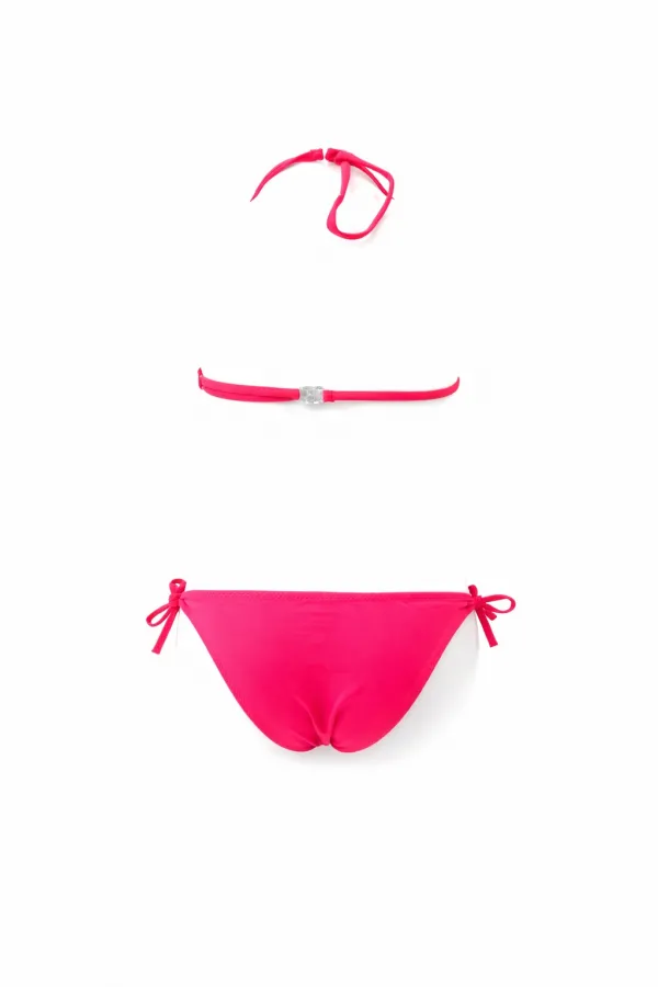 Ensemble bikini licorne rose fluo et vert pour filles HZL25S-LC19049