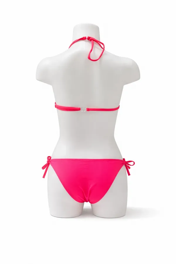 Ensemble bikini licorne rose fluo et vert pour filles HZL25S-LC19049