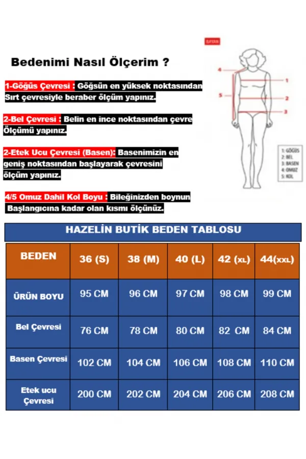 Kadın Krem Siyah Desenli Astarsız Beli Lastikli Midi Boy Etek HZL24S-BD180031