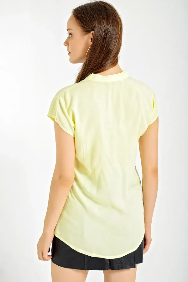 3711 Short-Sleeve Shirt - Yellow