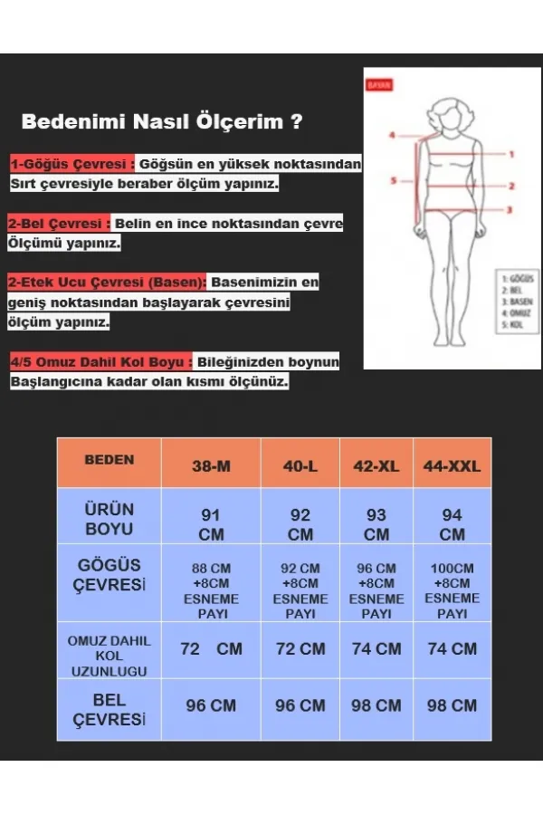 Kadın Lacivert Pembe Desenli Uzun Kollu Tesettür Mayo HZL25S-AR271/02