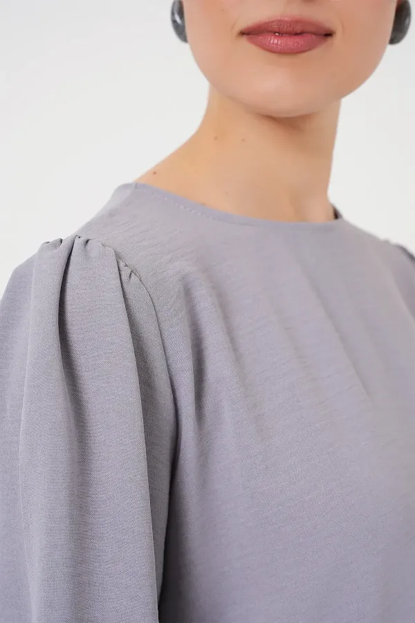 Ayrobin Tunic and Pants Set 6712 - Grey