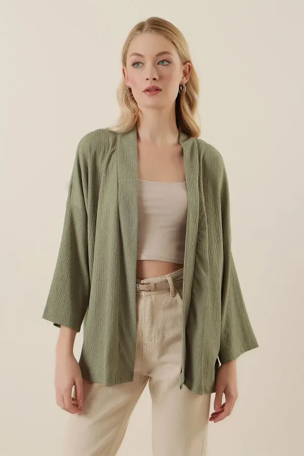 Kimono tricoté 5862 - Çağla