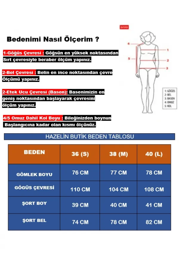 Kadın Fıstık Yeşili Desenli Şort Gömlek Alt Üst Takım  HZL24S-YY226
