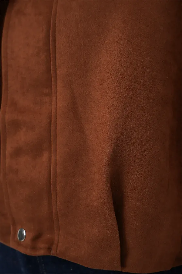 Veste Oversize en Daim Femme 1055 - Y. Kiremit