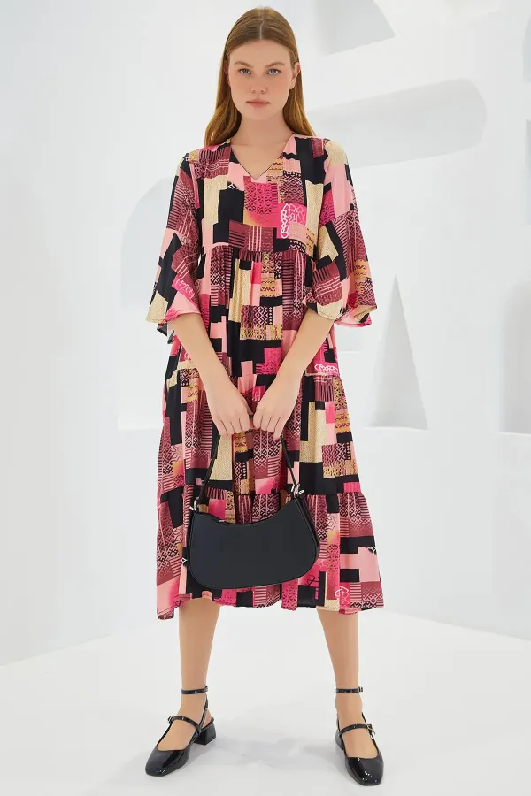 Sac baguette noir uni pour femme 010167