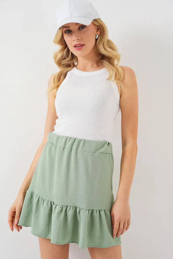 Jupe courte Ayrobin pour femme 8054 - Menthe
