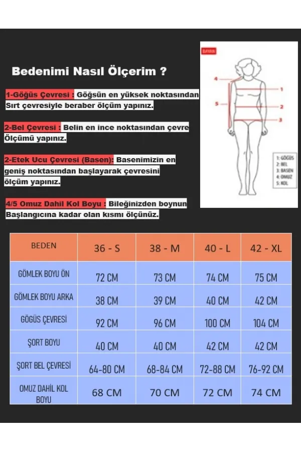 Kadın Pembe Müslin Keten Şort Gömlek Alt Üst Takım HZL25S-DSB1012