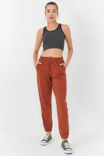 Débardeur court sans manches à col en U, coupe ajustée, couleur anthracite, Tommylife Wholesale - 97160