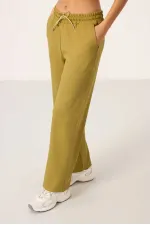 Ensemble tunique de survêtement oversize à capuche et texture douce Tommylife pour femme - 95348 Moutarde foncé