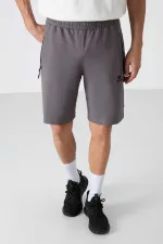 Short Tommylife Wholesale Standard Fit Basic pour homme 81136 Gris foncé