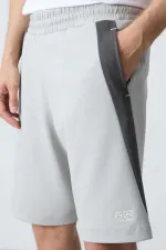 Short basique confort Tommylife pour homme, coloris Stone, référence 81280 (vente en gros)