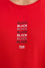 Tommylife Toptan Tylor O Yaka Standart Kalıp Baskılı Erkek T-Shirt 88227 Kırmızı