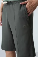 Tommylife Toptan Comfort Fit Basic Erkek Şort 81277 Haki