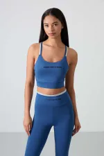 Tommylife Toptan Yüksek Bel Dar Paça Kadın Büstiyer Tayt Takım 95333 Parlament