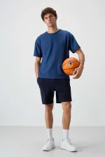 Tommylife Toptan O Yaka Oversize Basic Erkek T-Shirt 88379 Parlament