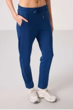 Pantalon Tommylife Wholesale pour femme, coupe slim, fermeture éclair invisible et texture douce - 94668 Parliament