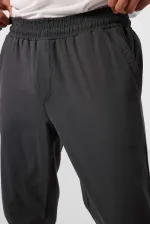 Pantalon chino extensible léger, coupe standard, tissé, Tommylife Wholesale, 82176, anthracite